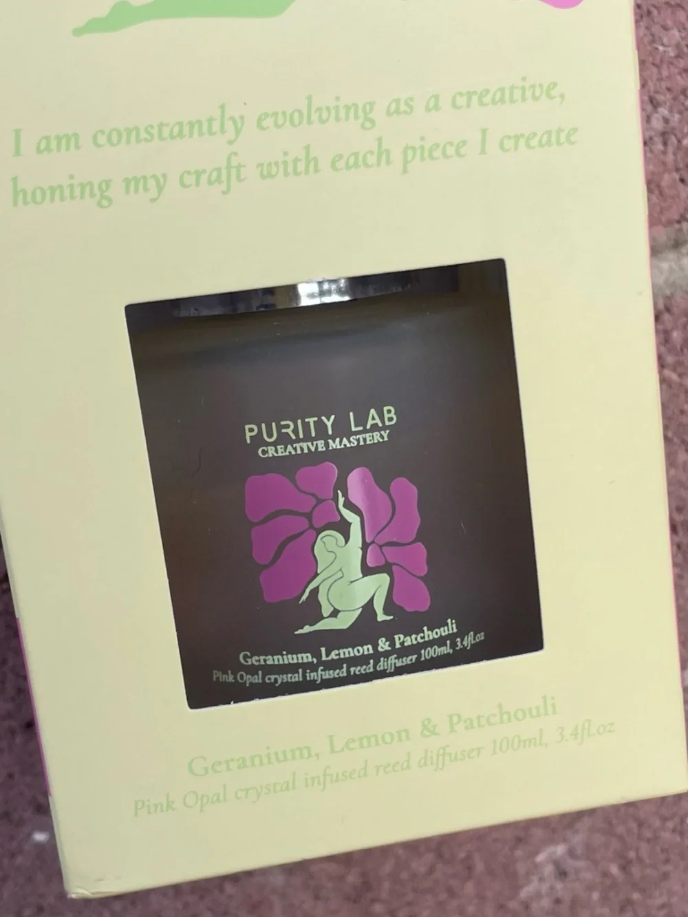 Purity Lab Reed Diffuser  Geranium, Lemon & Patchouli  100ml - Picture 5 of 7